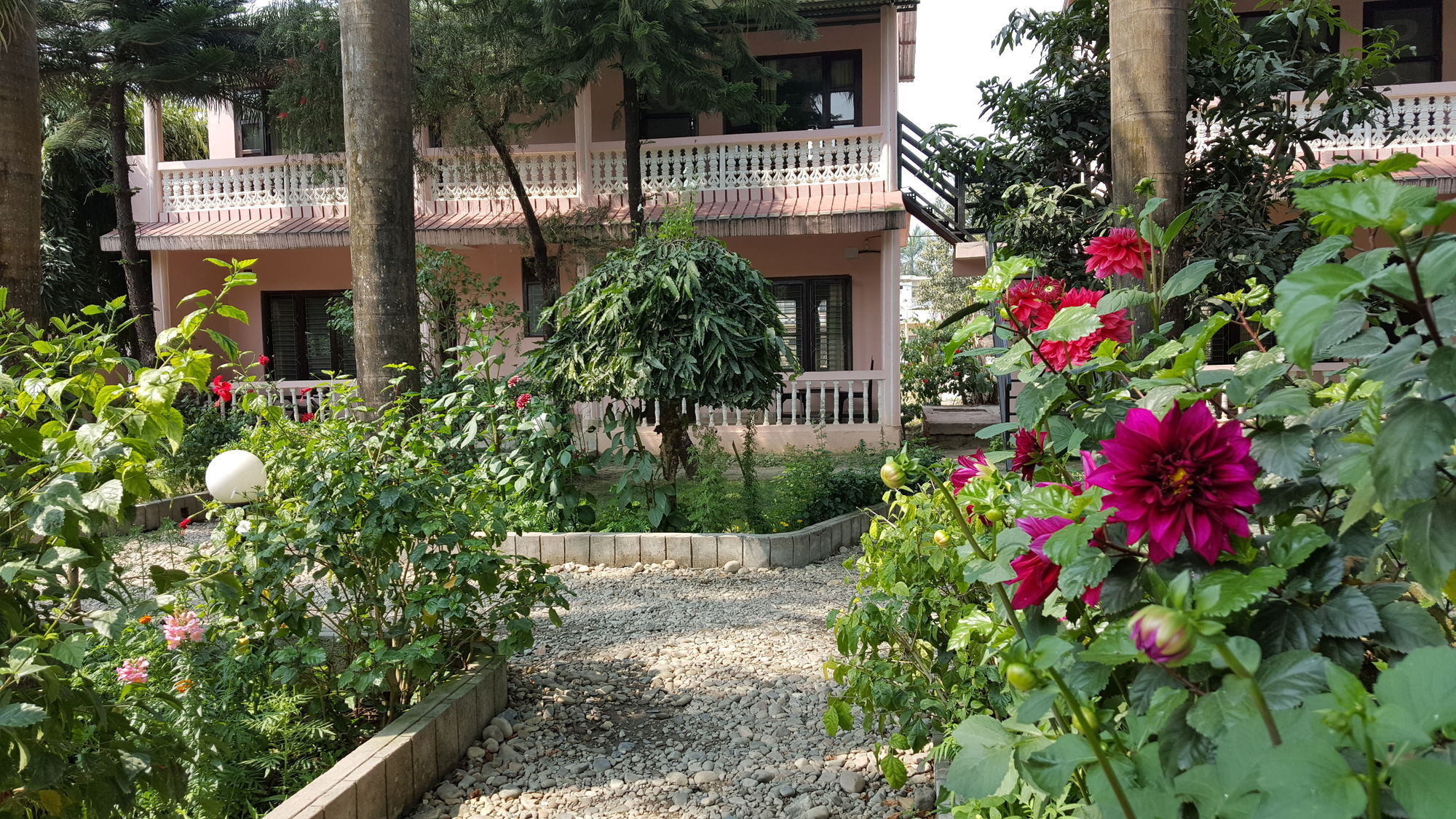 Hotel Ama Garden Sauraha Exteriér fotografie