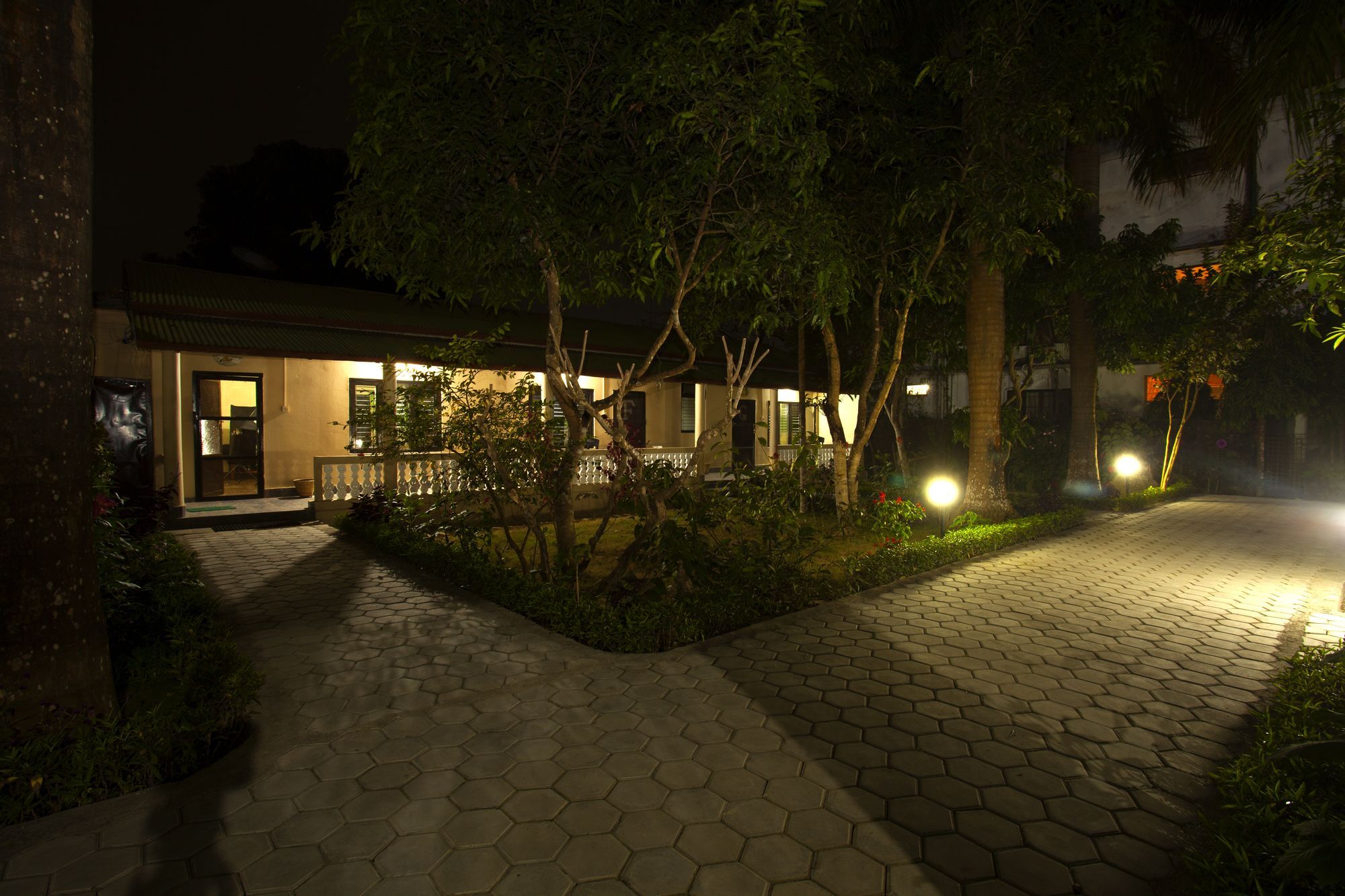 Hotel Ama Garden Sauraha Exteriér fotografie
